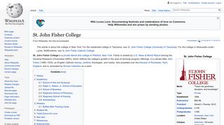 St. John Fisher College - Wikipedia