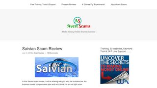 Saivian Scam Review - Legit MLM or Scam? | Avert Scams