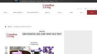 Can essential oils cure what ails you? | Canadian Living