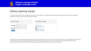 DLIELC - ONLINE LEARNING CENTER - DLIELC.edu