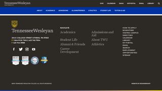 Sakai | Tennessee Wesleyan University