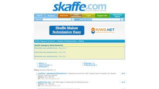Lifestyle & Relationships > Dating | Skaffe Local and Regional ...