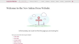 SALEM PRESS | Activating Online Titles