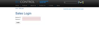 Sales Login | BioControl - Biocontrol Systems