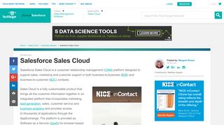 What is Salesforce Sales Cloud? - Definition from WhatIs.com