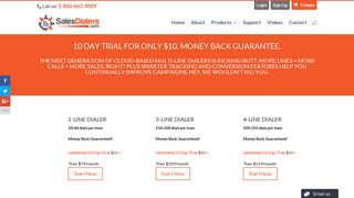 10 Day Trial for only $10 | Start Today with SalesDialers.com