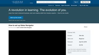 How to set up Sales Navigator - LinkedIn