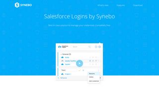 Salesforce Logins - Synebo