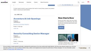 Job Search - Accenture