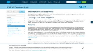 Implementation Considerations | SOAP API Developer Guide ...
