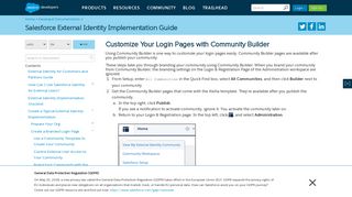 Customize Your Login Pages with Community Builder | Salesforce ...