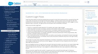 Custom Login Flows - Salesforce Help