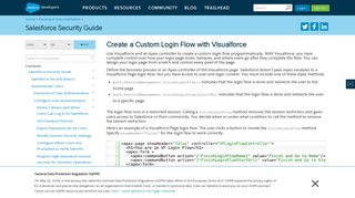 Create a Custom Login Flow with Visualforce | Salesforce Security ...