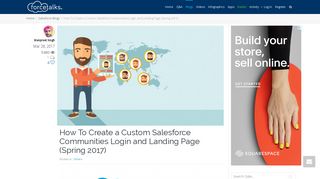 Salesforce | How To Create a Custom Salesforce Communities Login ...