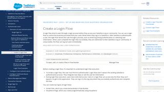 Create a Login Flow - Salesforce Help