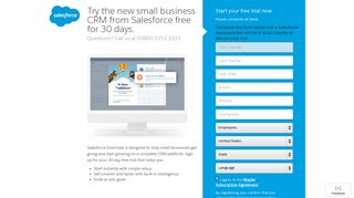 Salesforce Essentials: 30-Day Free Trial of our Small Business CRM ...