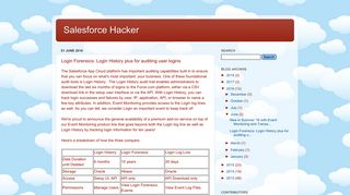 Salesforce Hacker: Login Forensics: Login History plus for auditing ...