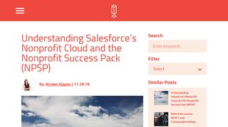 Understanding Salesforce's Nonprofit Cloud and the Nonprofit ...