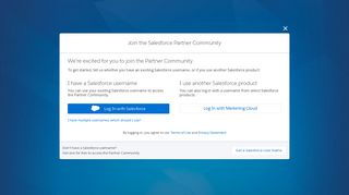 Join the Partner Community - Salesforce Partner Community