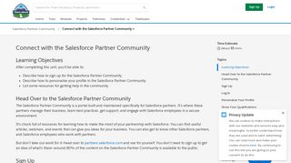 Connect with the Salesforce Partner Community Unit | Salesforce