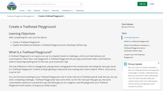 Create a Trailhead Playground Unit | Salesforce Trailhead
