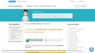 How to connect FreshDesk to SalesFusion | LeadsBridge ...