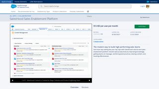 SalesHood Sales Enablement Platform - Salesforce AppExchange