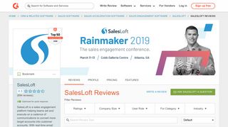 SalesLoft Reviews 2019 | G2 Crowd