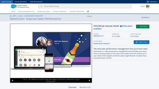 SalesScreen: Improve Sales Performance - Dogu AS - AppExchange