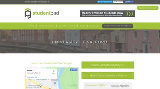Student Accommodation at University of Salford ~ Studentpad