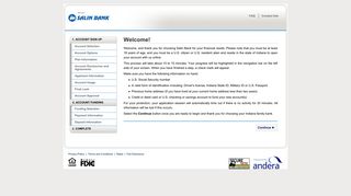 Salin Bank :: Open Your Account Online - Andera.com