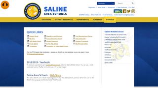 Quick Links - Saline Area Schools