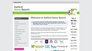 Welcome to Salford Home Search