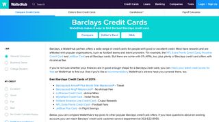 2019's Best Barclays Credit Card Offers - WalletHub