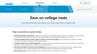 Tips on How to Save on College Costs | Sallie Mae