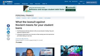 What the lawsuit against Navient means for your student loans