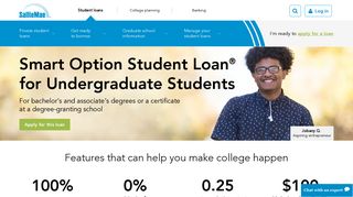 Undergraduate Student Loans - Smart Option Student Loan | Sallie Mae