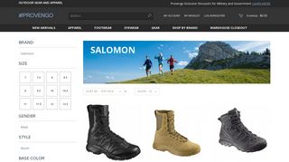 Salomon | Police, Government & Military Discounts | Provengo