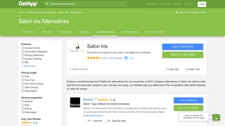 Salon Iris Alternatives, Competitors & Similar Software | GetApp®