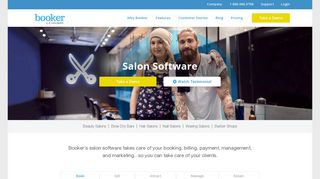 Salon Software | Manage Your Salon - Booker