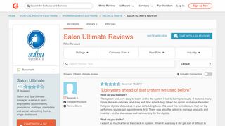 Salon Ultimate Reviews 2018 | G2 Crowd
