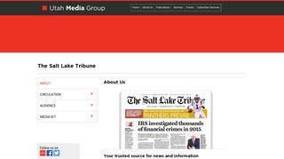 The Salt Lake Tribune | Utah Media Group