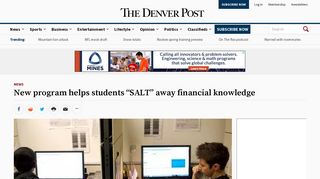 New program helps students “SALT” away financial knowledge – The ...