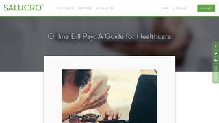Online Bill Pay: A Guide for Healthcare - Salucro