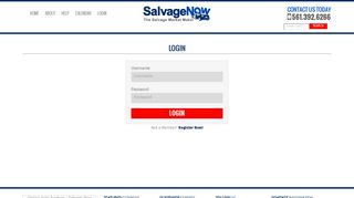 Login to the Salvage Now Online Auto Auction | SalvageNow