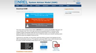 Download SAM | System Advisor Model (SAM)