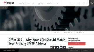 Office 365 - Why Your UPN Should Match Your Primary SMTP ...