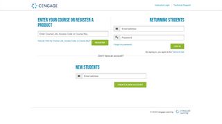 CengageBrain - Login or Register