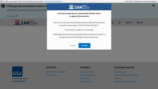 beta.SAM.gov | Sign In