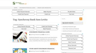 Synchrony Bank Sam Levitz – Synchrony Financial Login